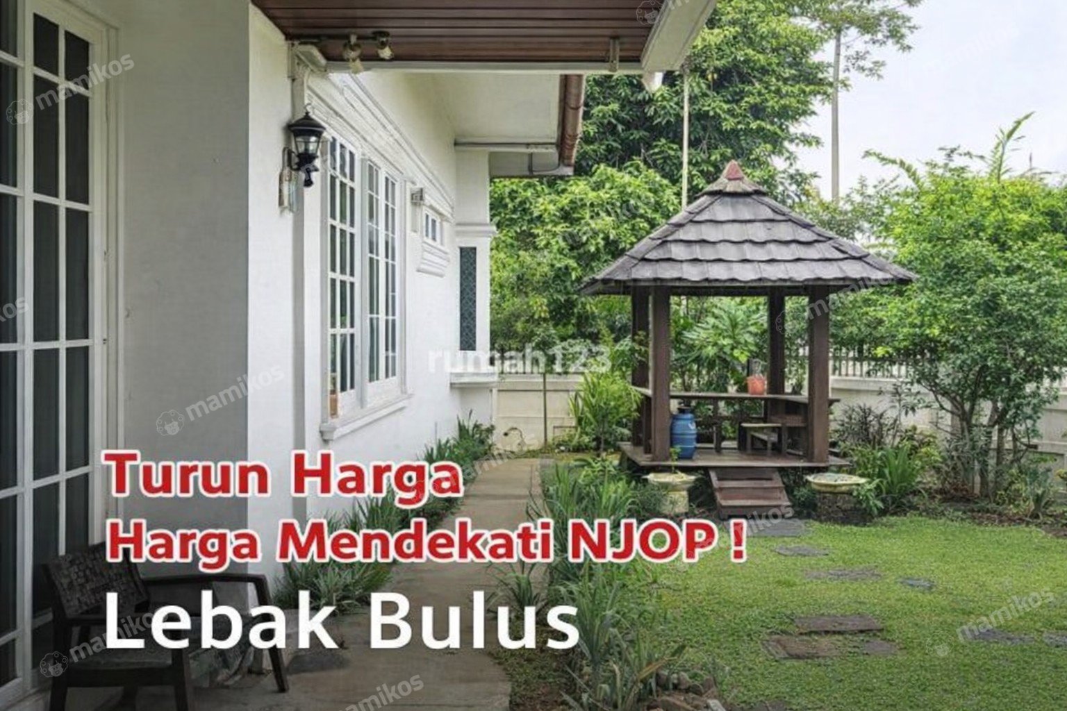 Rumah Sertifikat SHM 5 Kamar Tidur 5 Kamar Mandi Lebak Bulus Jakarta Selatan