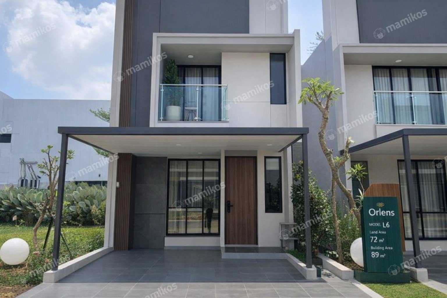 Rumah Sertifikat SHM 3 Kamar Tidur 2 Kamar Mandi Kota Wisata Jakarta Timur - Photo 1