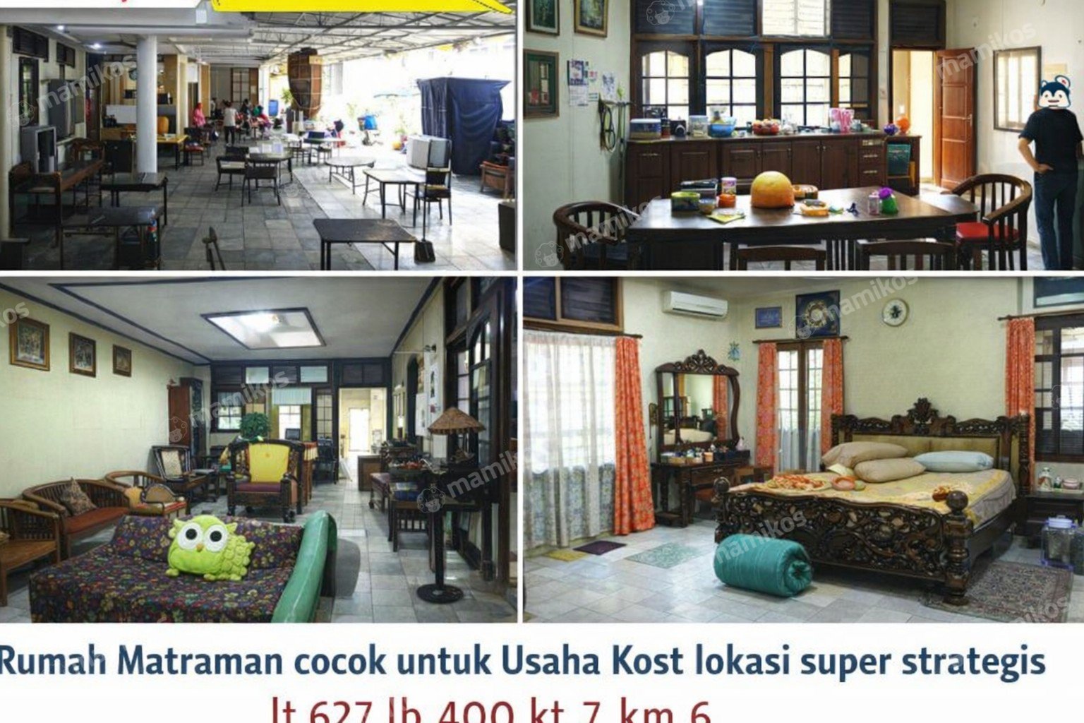 Rumah Sertifikat SHM 7 Kamar Tidur 6 Kamar Mandi Rawamangun Jakarta Timur