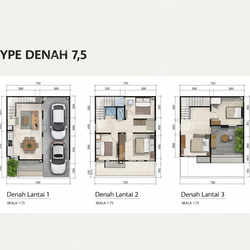 Rumah Sertifikat SHM 3 Kamar Tidur 2 Kamar Mandi Cipayung Jakarta Timur - Photo 4
