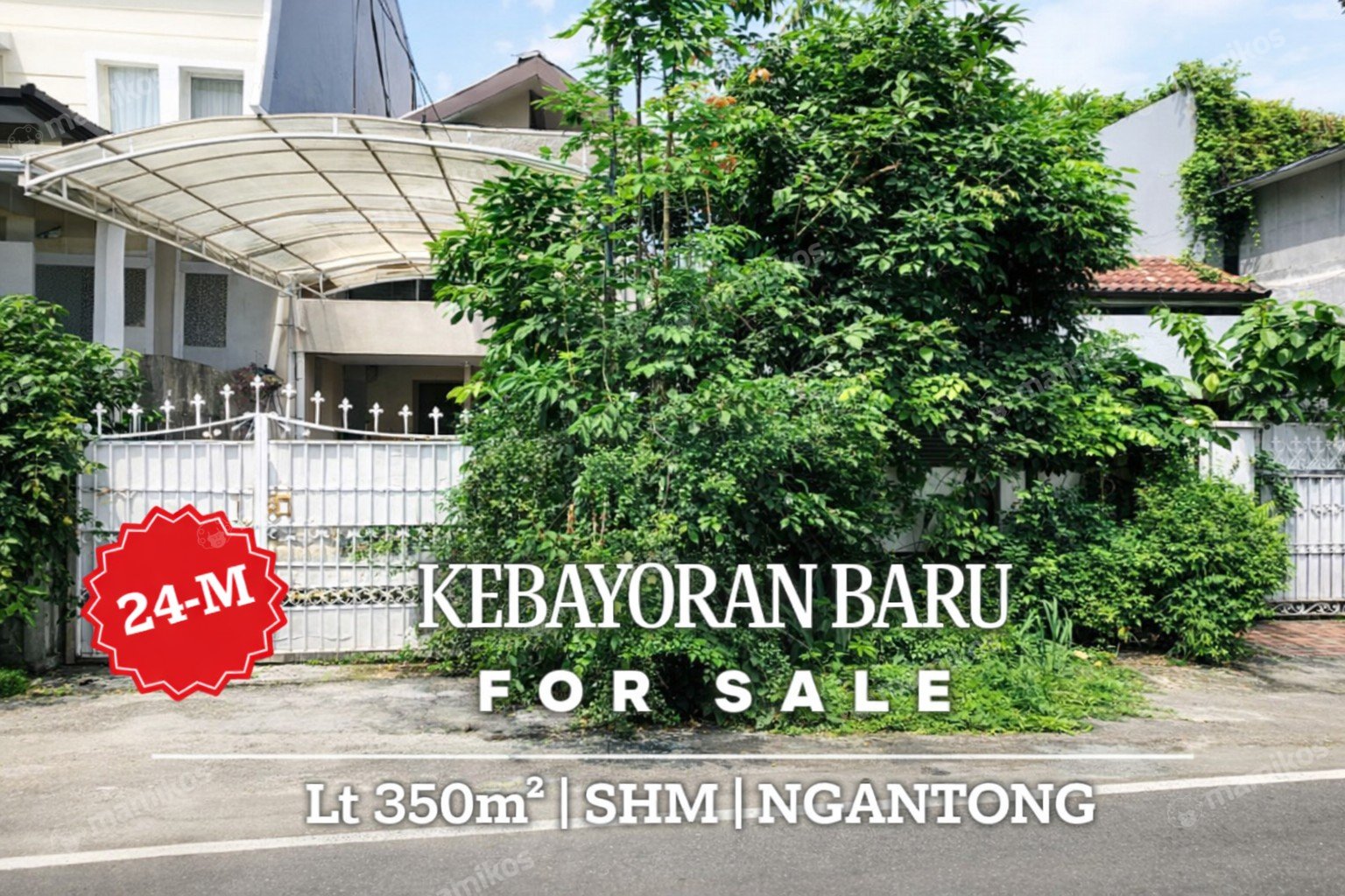 Rumah Sertifikat SHM 5 Kamar Tidur 4 Kamar Mandi Kebayoran Baru Jakarta Selatan
