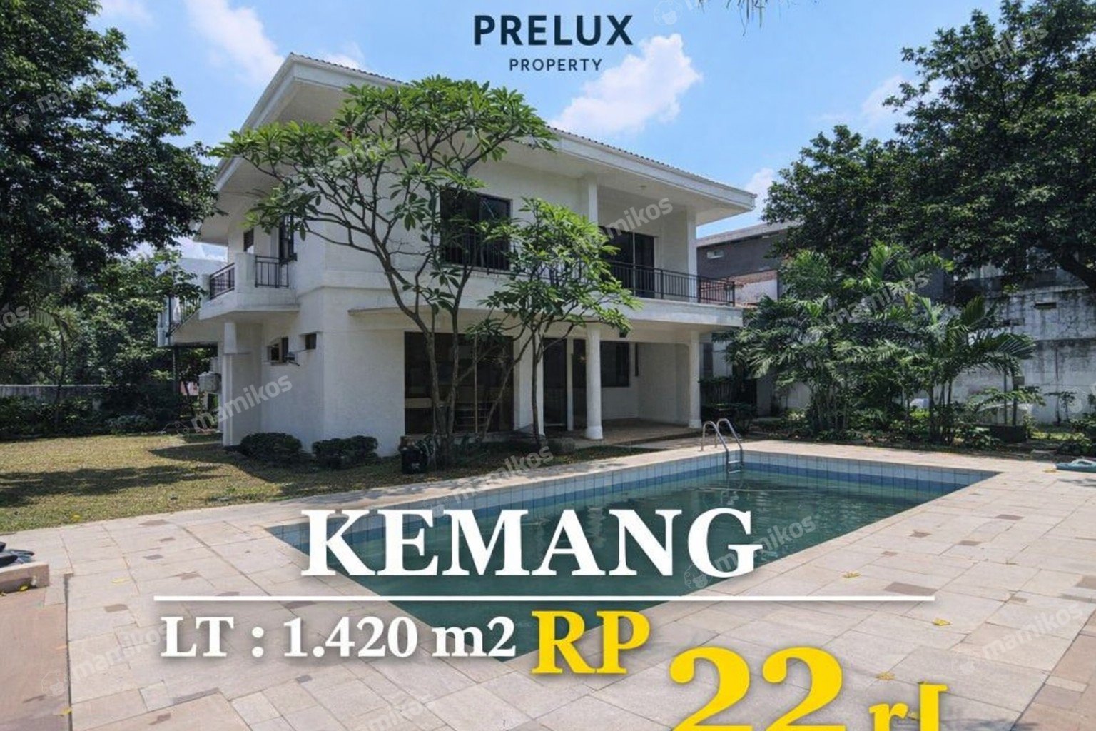 Rumah Sertifikat SHM 6 Kamar Tidur 4 Kamar Mandi Kemang Jakarta Selatan