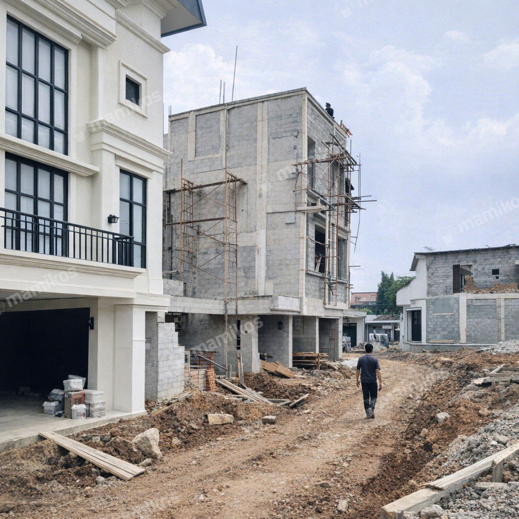 Rumah Sertifikat SHM 4 Kamar Tidur 5 Kamar Mandi Mampang Prapatan Jakarta Selatan - Photo 2