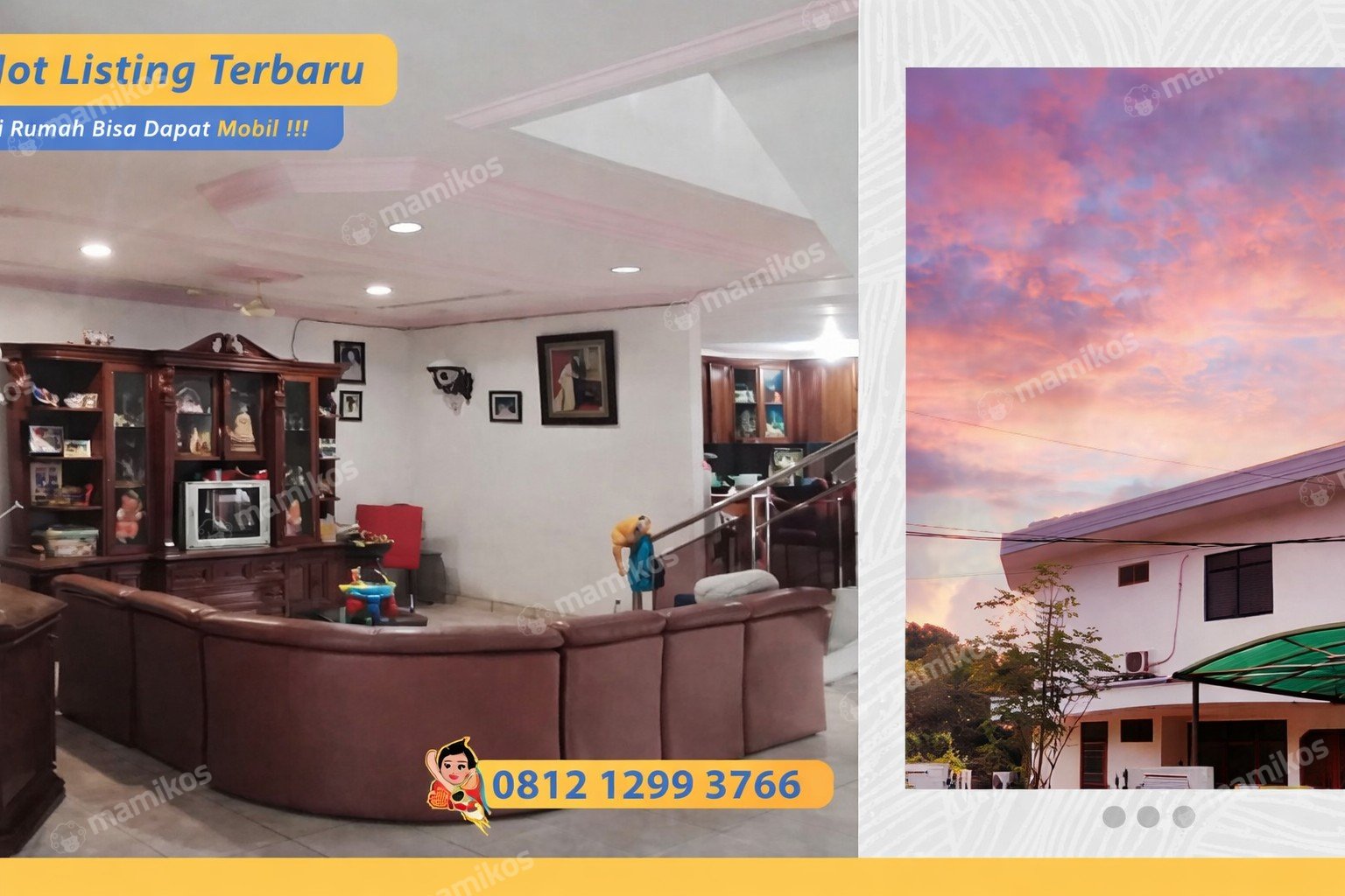 Rumah Sertifikat SHM 5 Kamar Tidur 4 Kamar Mandi Kelapa Gading Jakarta Utara