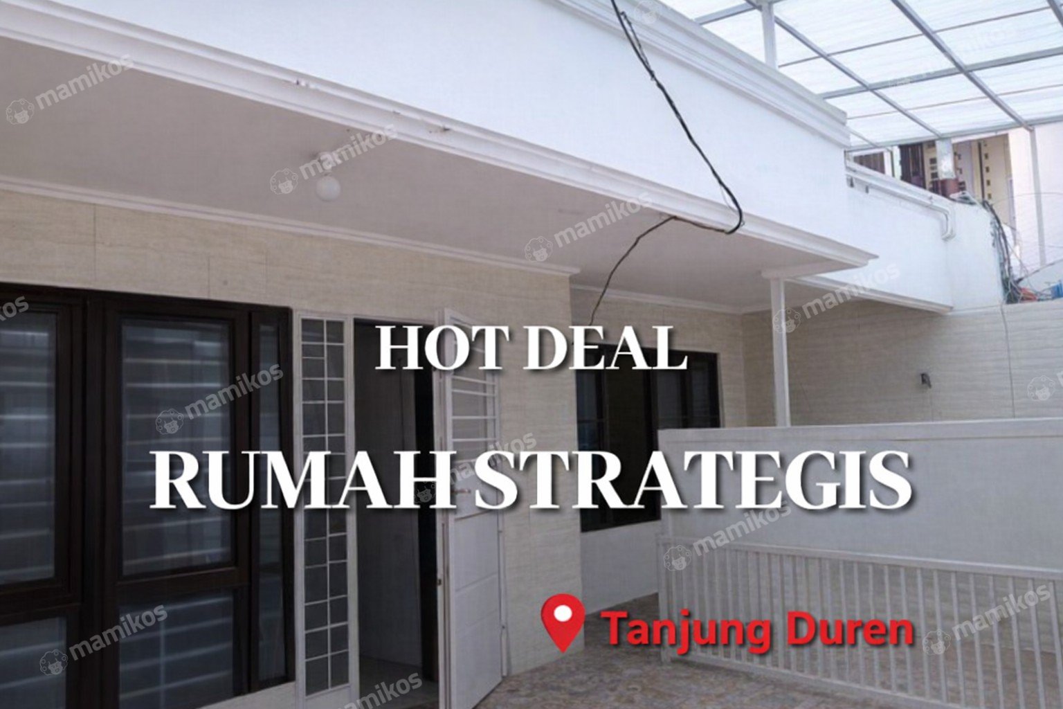 Rumah Sertifikat SHM 1 Lantai Tanjung Duren Jakarta Barat
